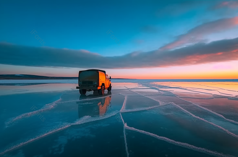 驾驶汽车到海边越野车观看沙滩海浪汽车宣传广告背景,高清,摄影图,摄影图片,图片大全,摄影图免费下载